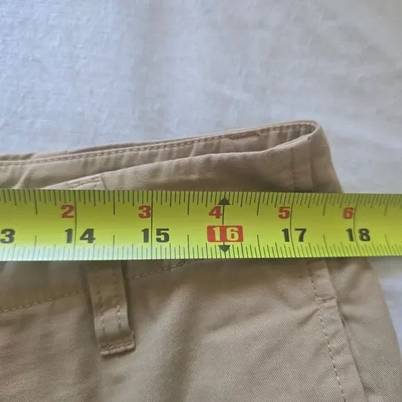 J. Crew Wide Leg Baggy Chino Pants Size 30 Khaki Tan Re-imagined Minimalist - Picture 6 of 8